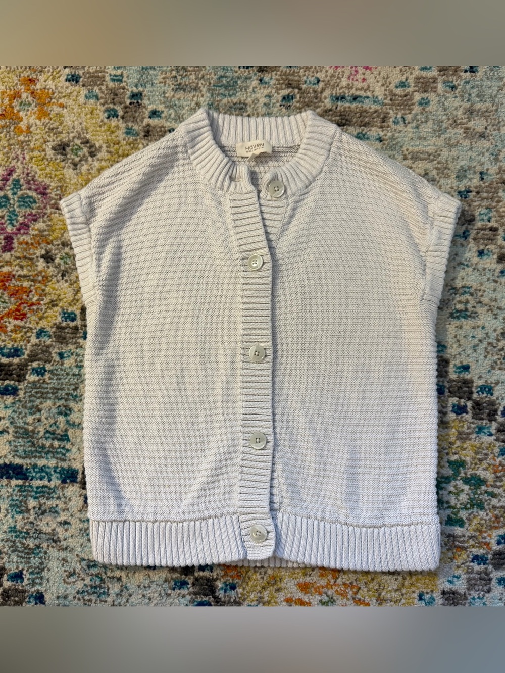 Haven Well Within linen blend sweater tank